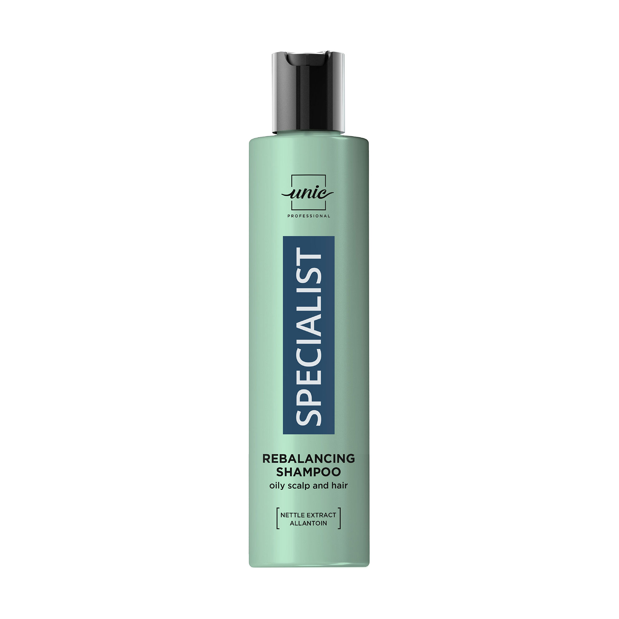 Відновлювальний шампунь Unic Specialist Rebalancing Shampoo для жирної шкіри голови та волосся, 300 мл